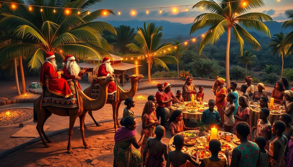 African Christmas celebrations African Christmas celebrations