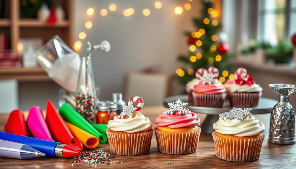 Christmas cupcake decorating supplies Christmas cupcake decorating supplies