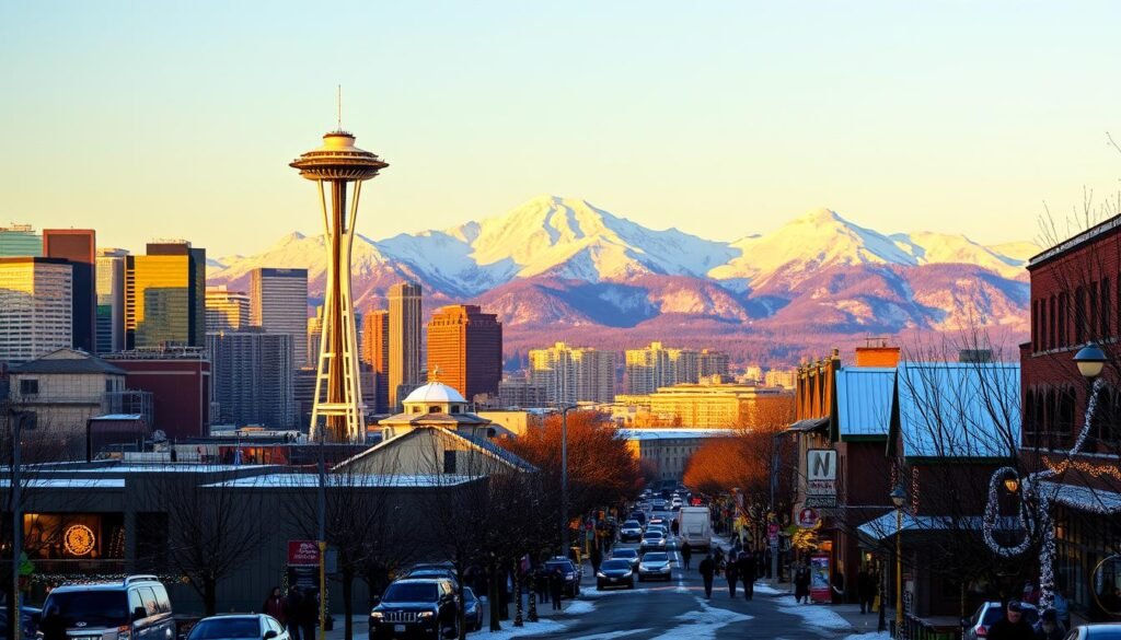 Christmas in Seattle Washington Christmas in Seattle Washington