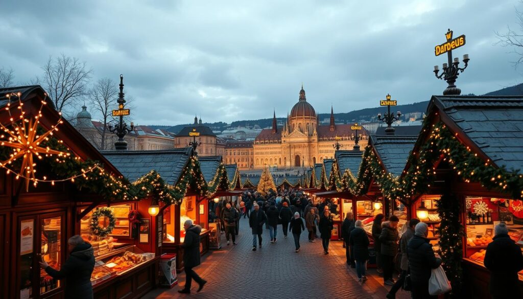 Christmas markets along Danube Christmas markets along Danube