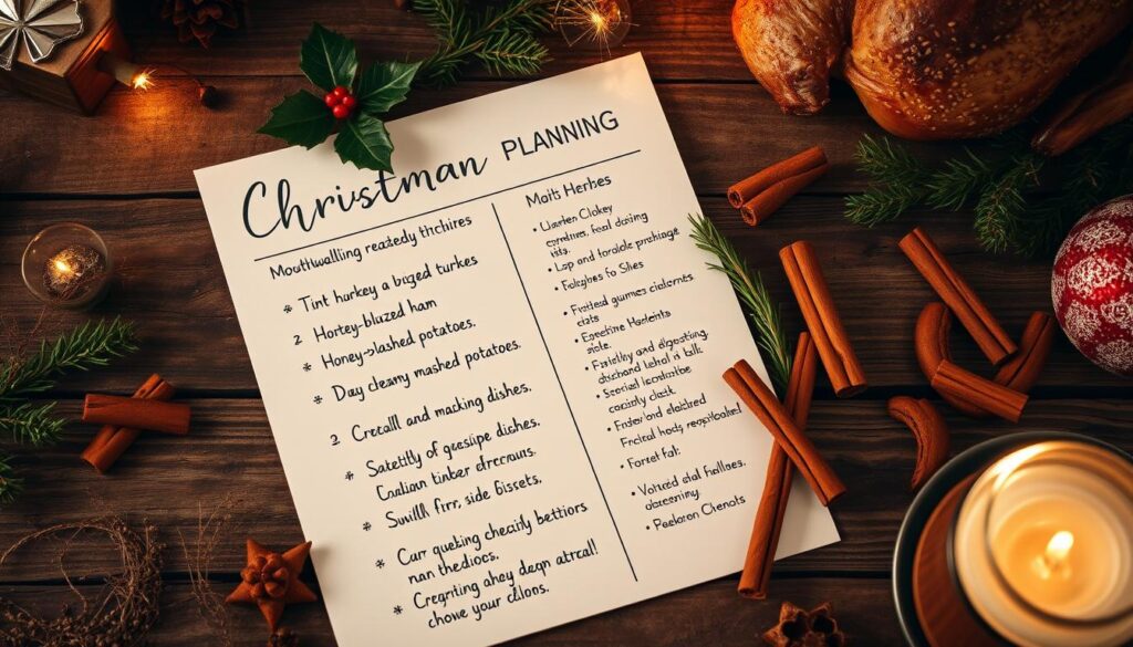 Christmas menu planning Christmas menu planning