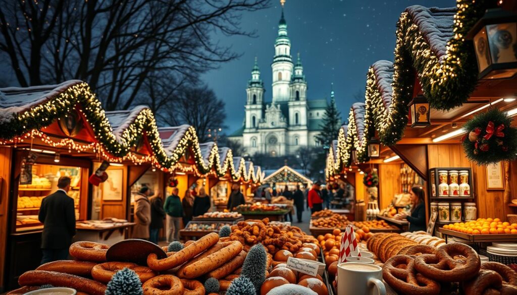German Christmas Market Food German Christmas Market Food
