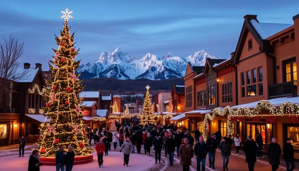 Jackson Hole Town Square Holiday Lights Jackson Hole Town Square Holiday Lights