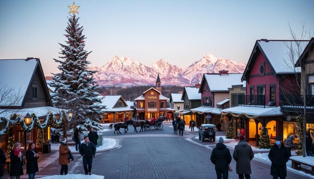 Jackson Hole Town Square holidays Jackson Hole Town Square holidays