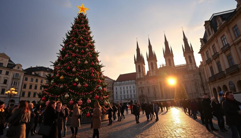 Prague Christmas Tree Prague Christmas Tree