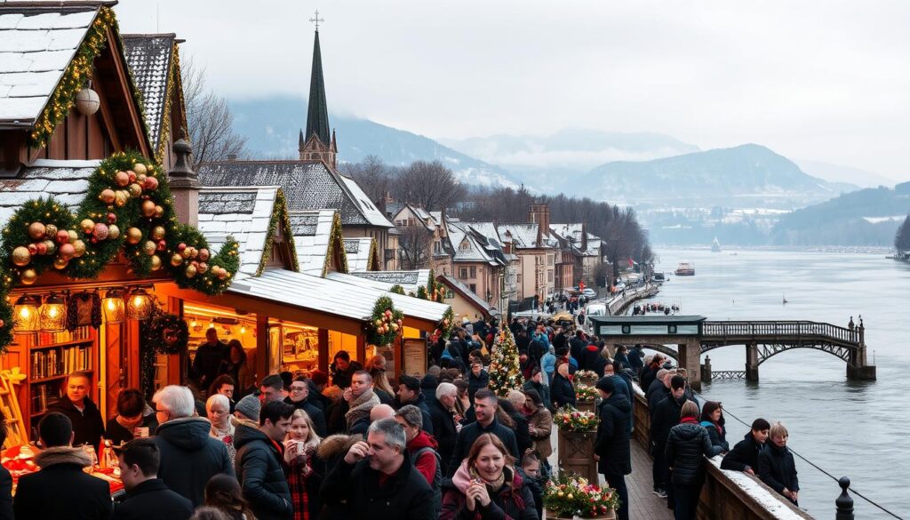 Rhine River Christmas Market Rhine River Christmas Market