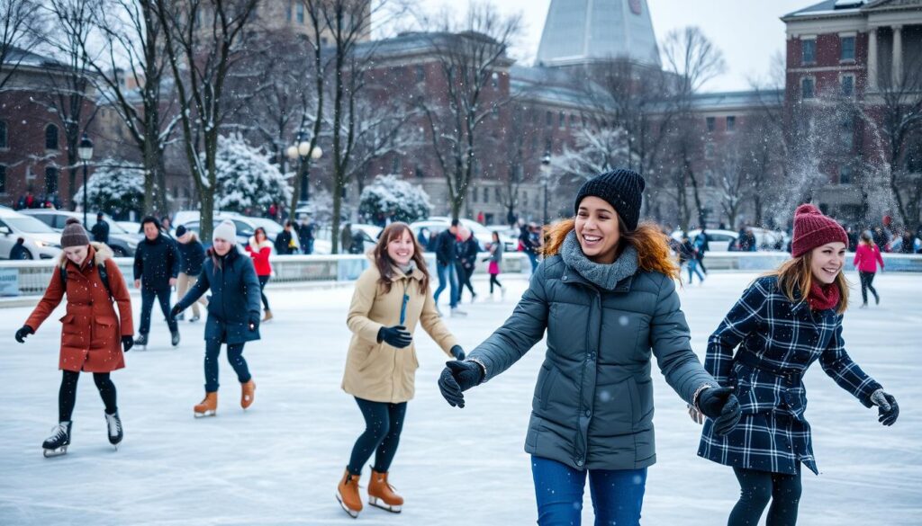 boston common ice skating
