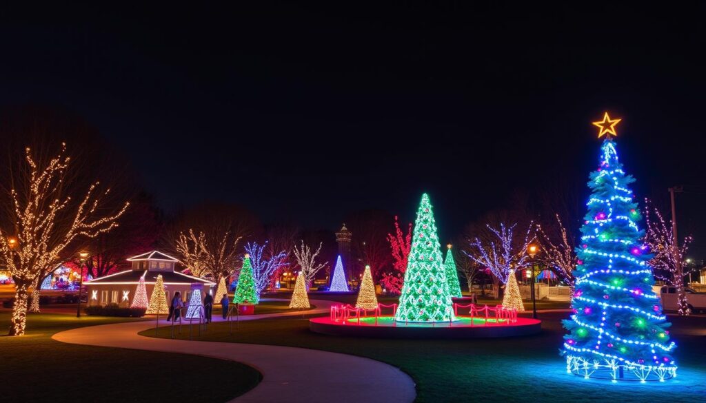 chilhowee park christmas lights chilhowee park christmas lights