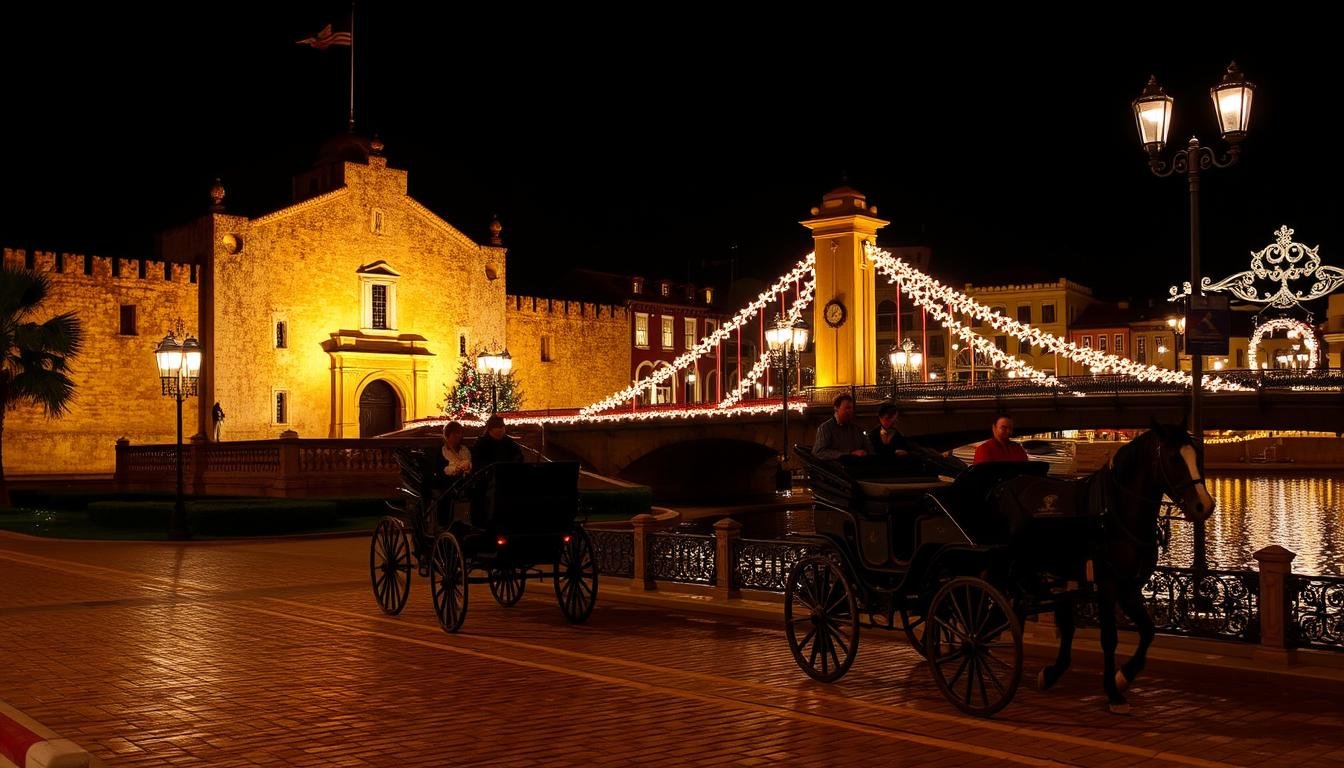 christmas in saint augustine fl