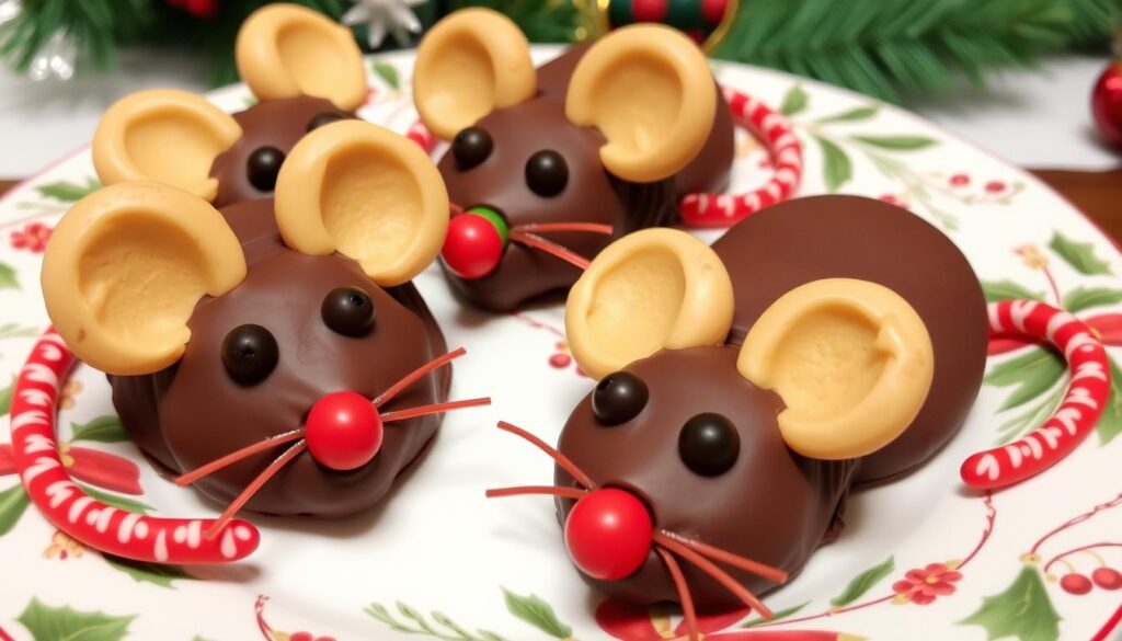 christmas mouse cookies with licorice tails christmas mouse cookies with licorice tails