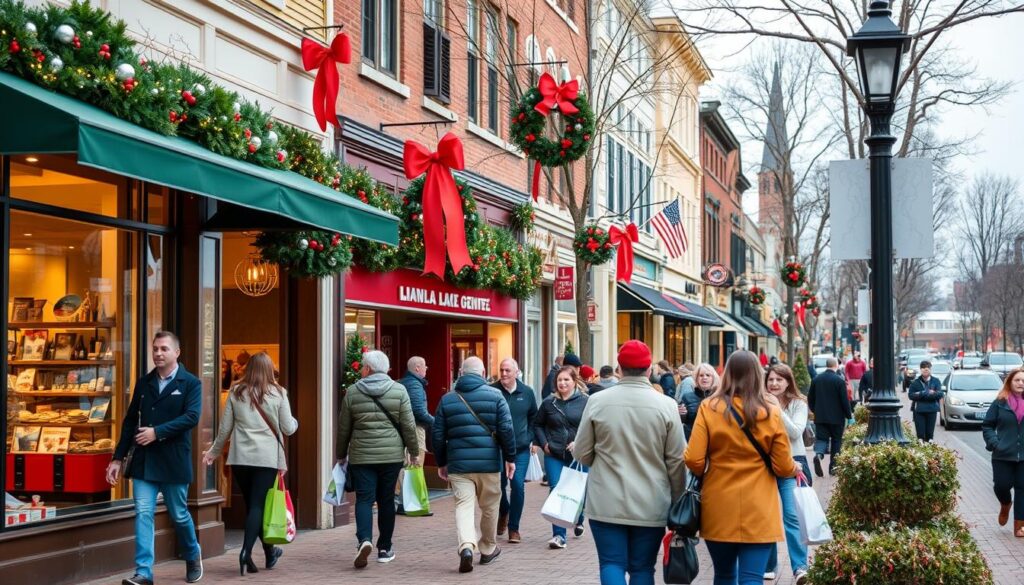 christmas shopping lake geneva wisconsin