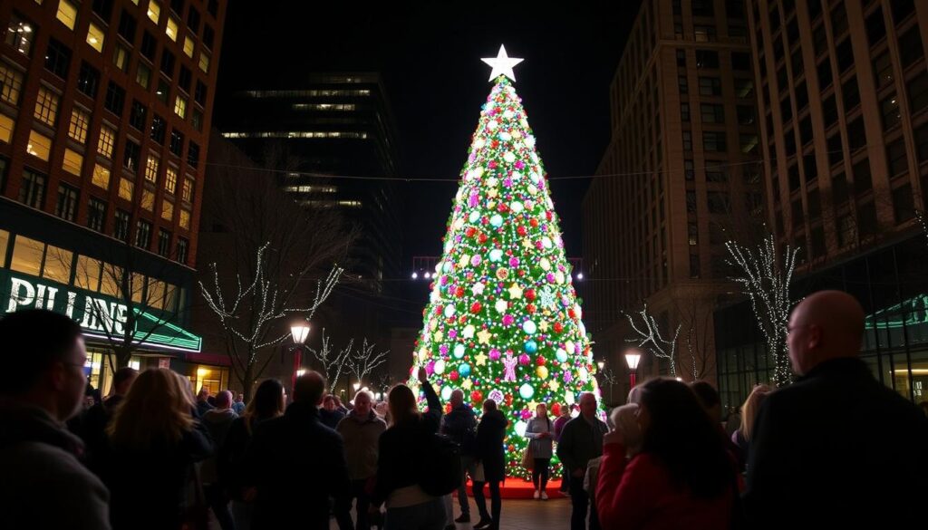 downtown raleigh tree lighting ceremony