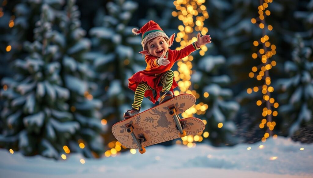elf skateboarding tricks elf skateboarding tricks