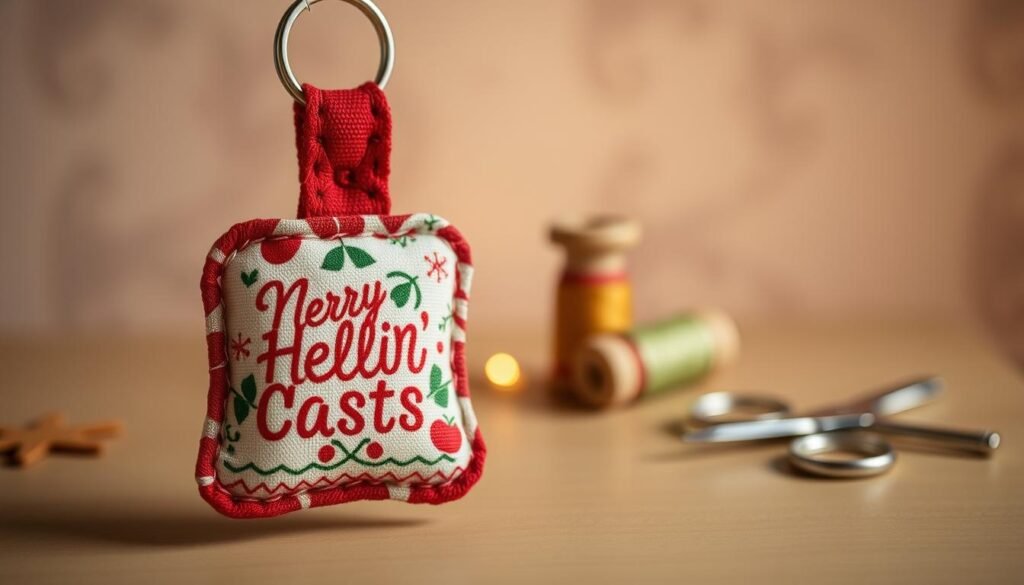 fabric key chain fabric key chain