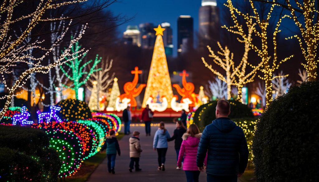 holiday light display holiday light display