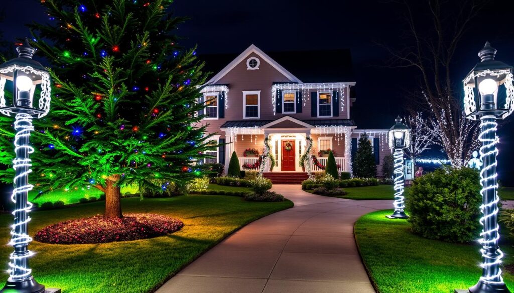 holiday lighting display holiday lighting display