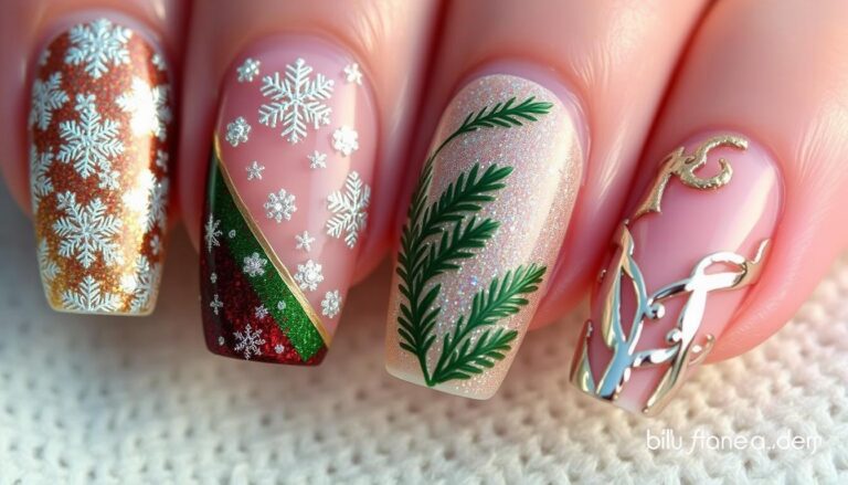 holiday nail designs