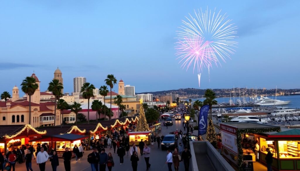 holiday season in San Diego