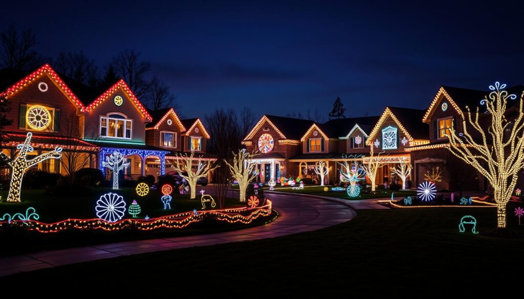holt road christmas lights apex