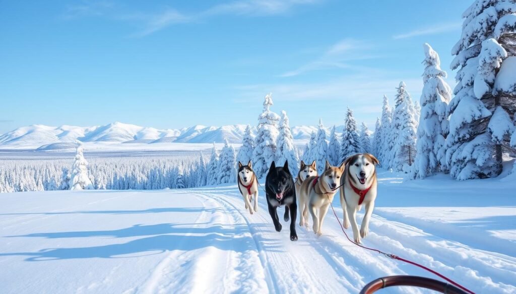 husky sledding lapland husky sledding lapland