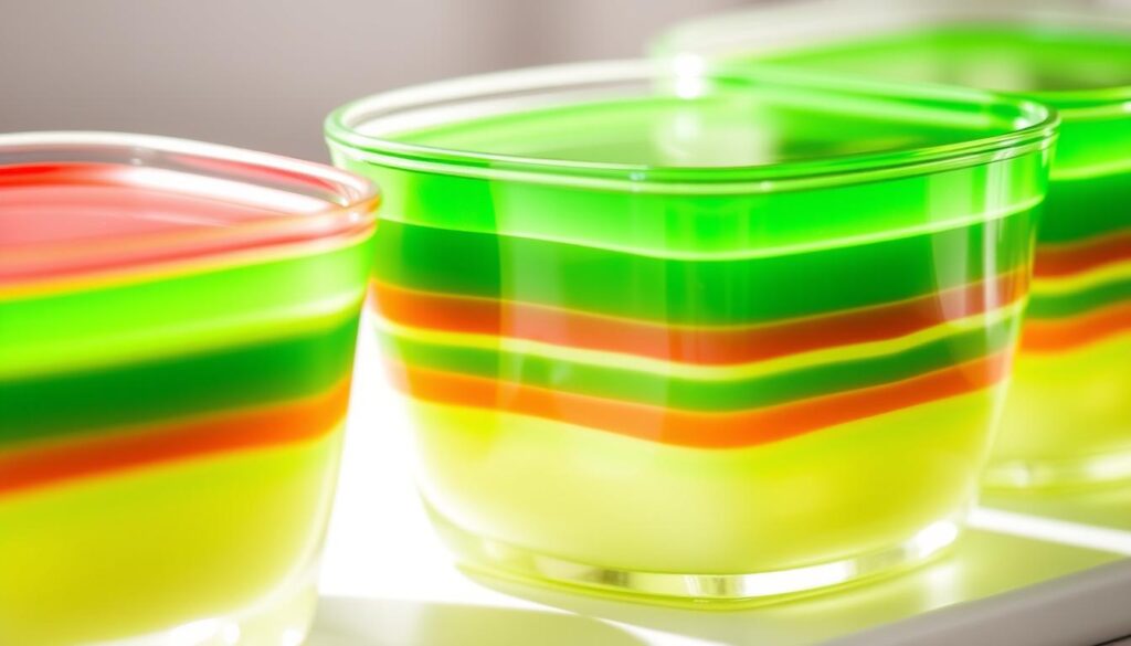 layered christmas jello dessert layered christmas jello dessert