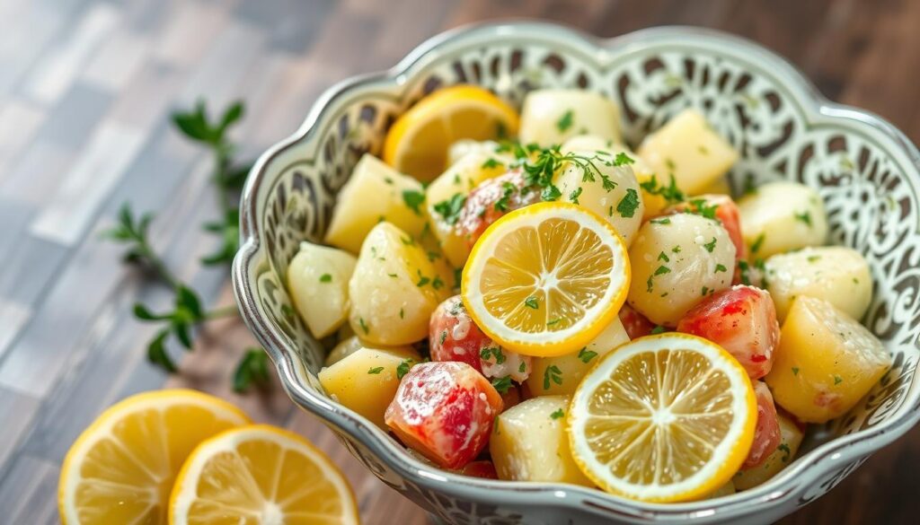 lemon potato salad holiday recipe lemon potato salad holiday recipe