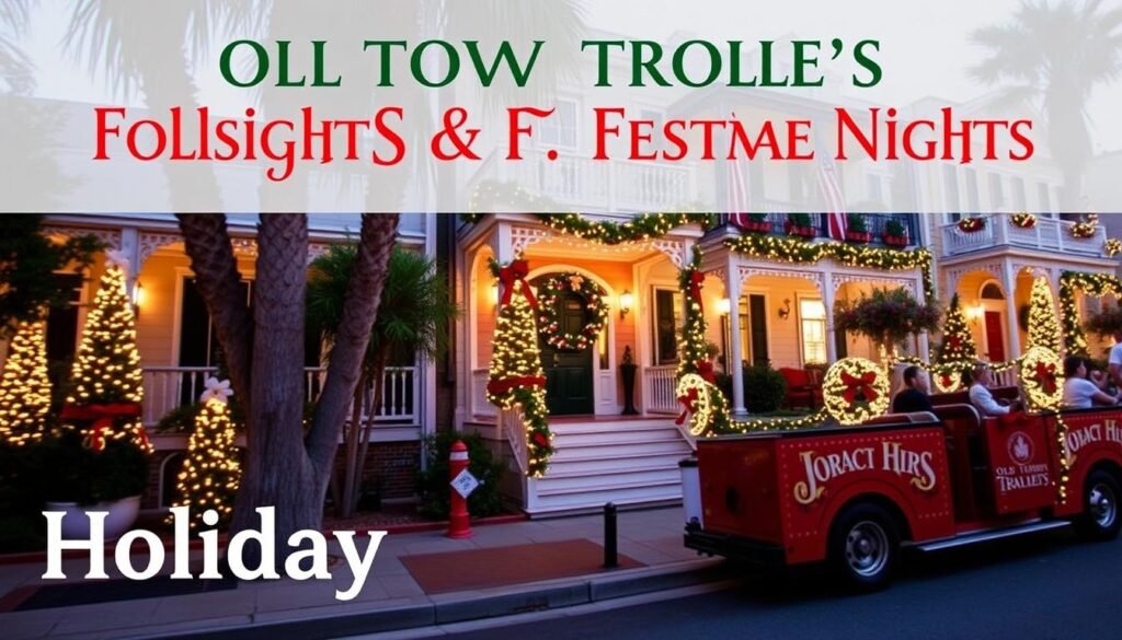 old town trolley holiday lights tour key west