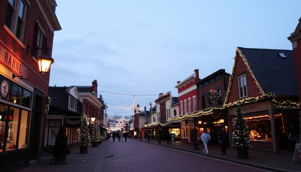 park city main street christmas lights