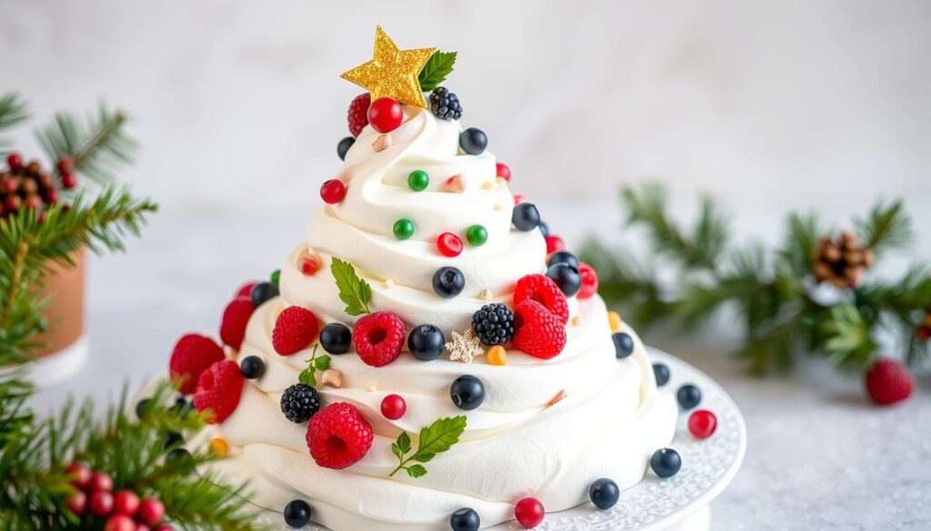 pavlova christmas tree recipe pavlova christmas tree recipe