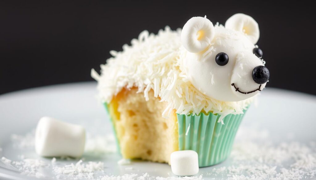polar bear christmas cupcakes polar bear christmas cupcakes