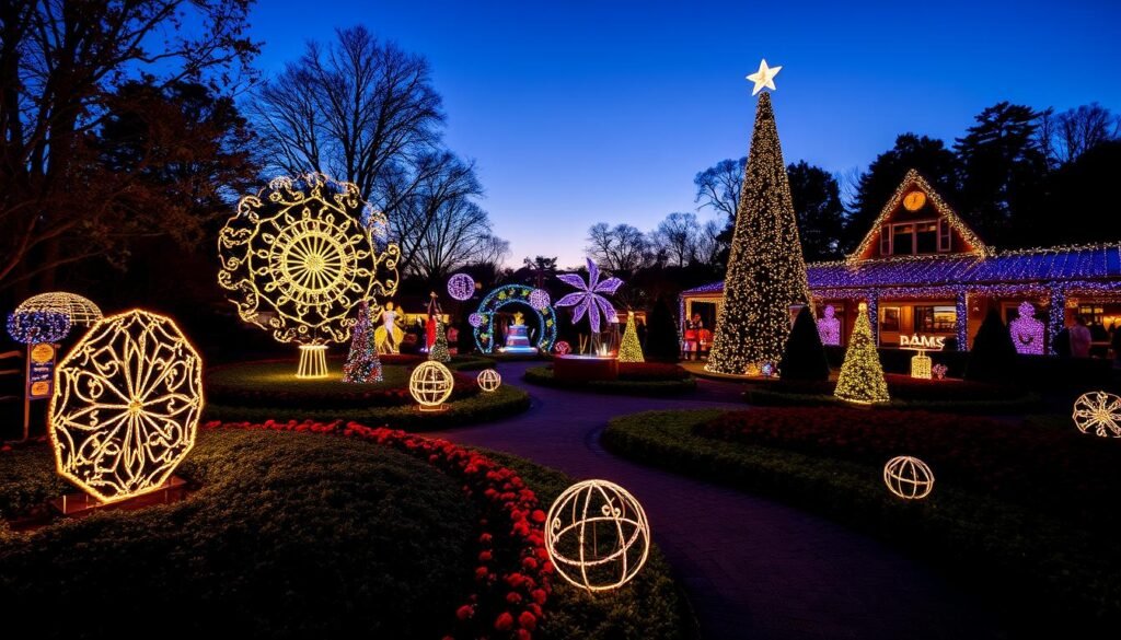 powell gardens festival of lights powell gardens festival of lights