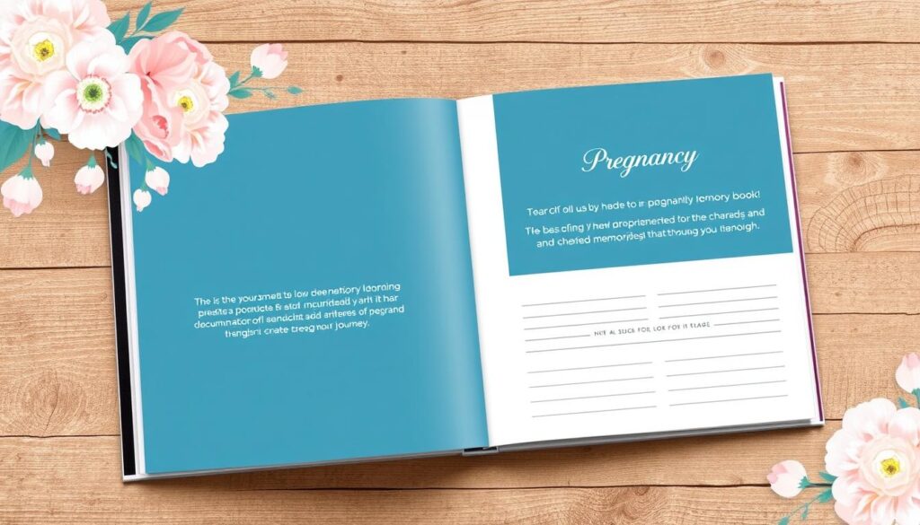 pregnancy memory book gift