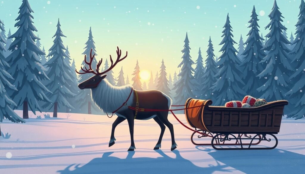 reindeer sleigh rides lapland reindeer sleigh rides lapland
