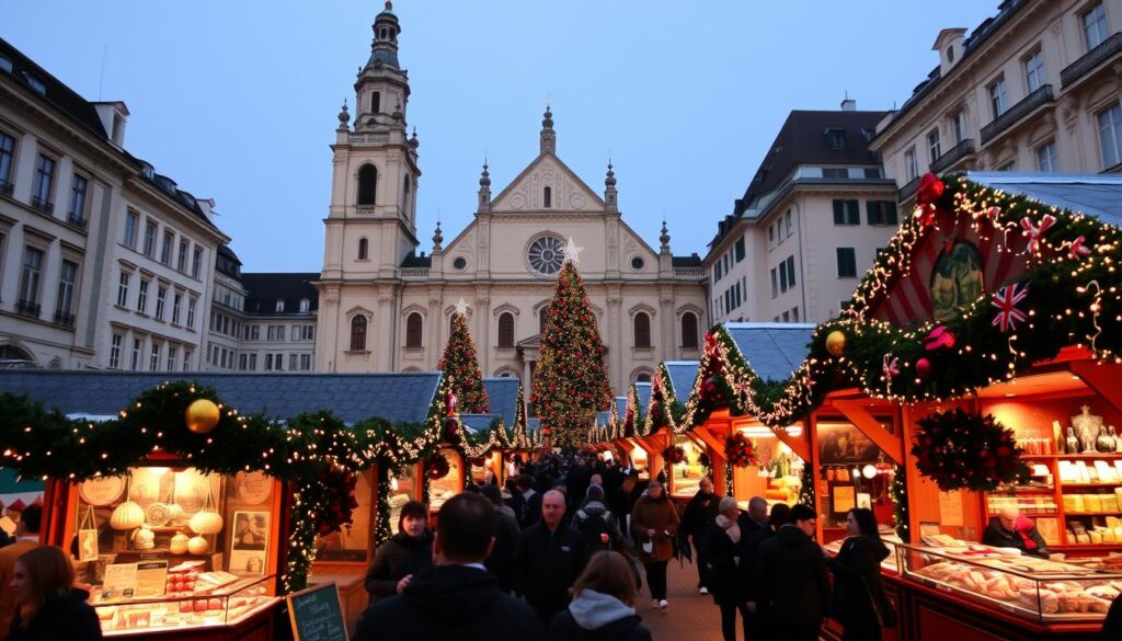 salzburg cathedral square christmas market