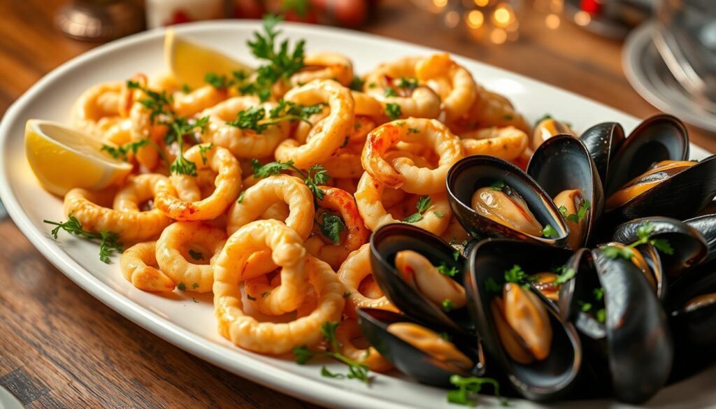 seafood dish seafood dish