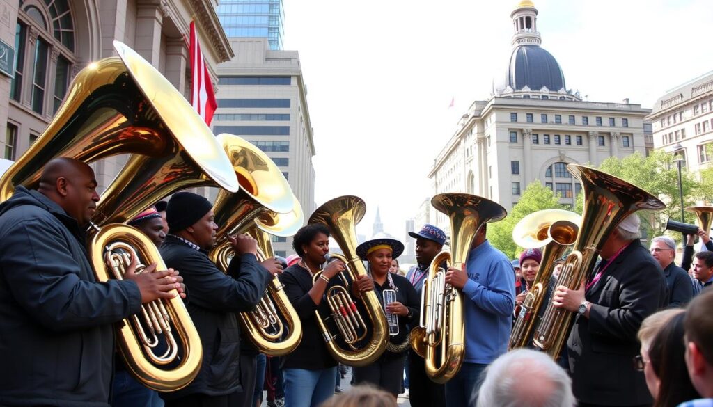 tuba christmas portland