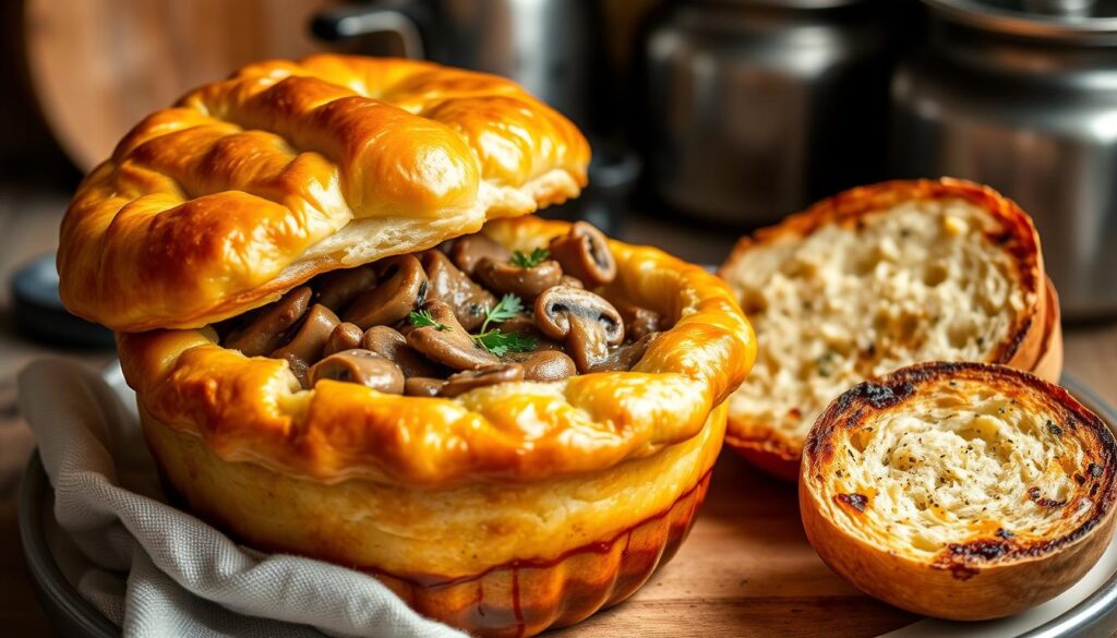 vegan mushroom bourguignon pot pie recipe vegan mushroom bourguignon pot pie recipe