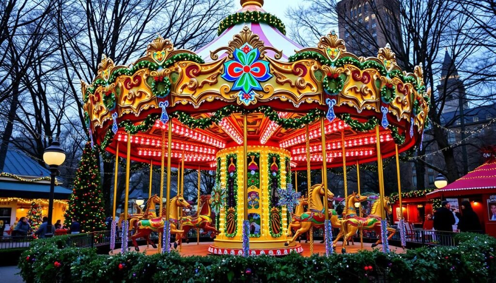 westlake park holiday carousel seattle westlake park holiday carousel seattle