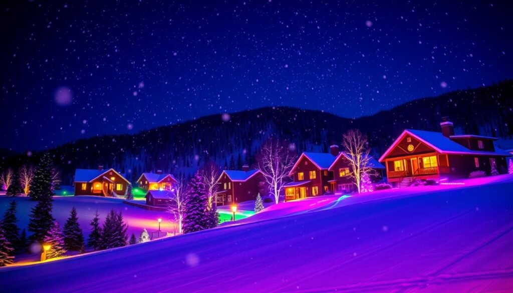 winter lights waterville valley winter lights waterville valley